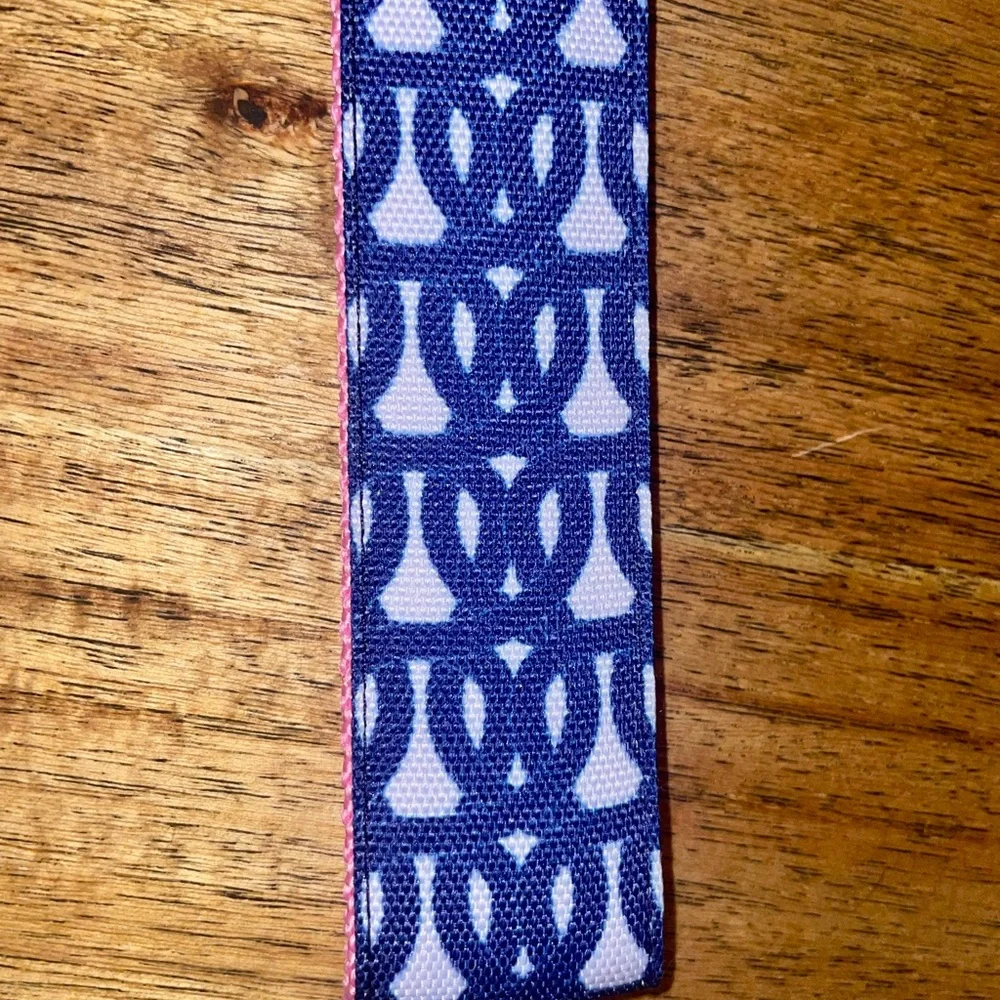Simply Southern Navy and White Patterned Key Holder